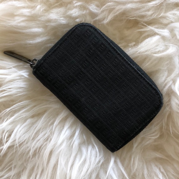 Fendi Handbags - Authentic FENDI Monogram wallet card case Black